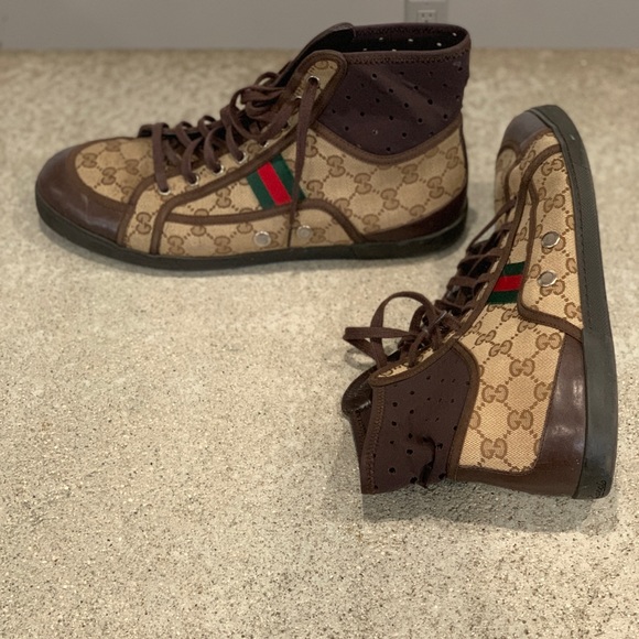 Gucci Shoes Gucci Mid Top Sneaker True To Size Poshmark